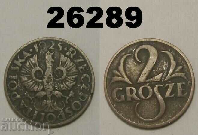 Полша 2 гроша 1925