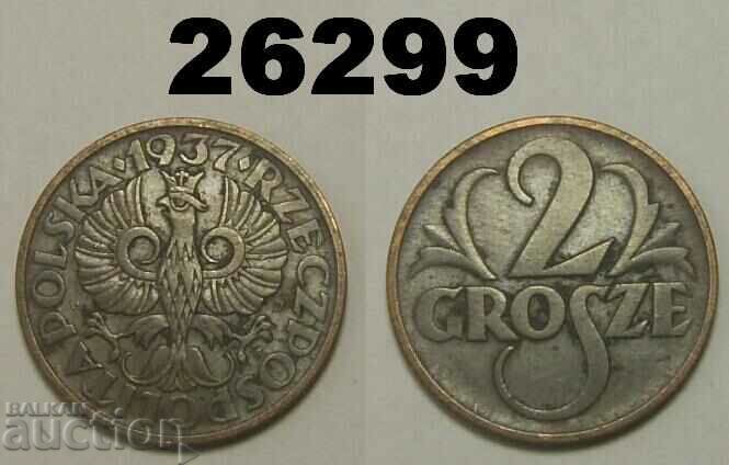 Polonia 2 groszy 1937