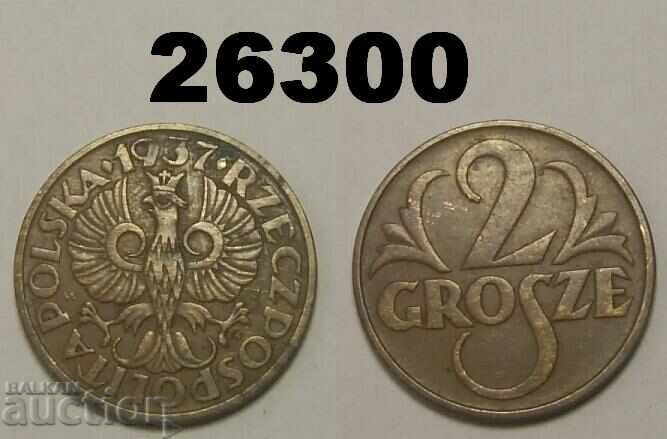 Poland 2 groszy 1937
