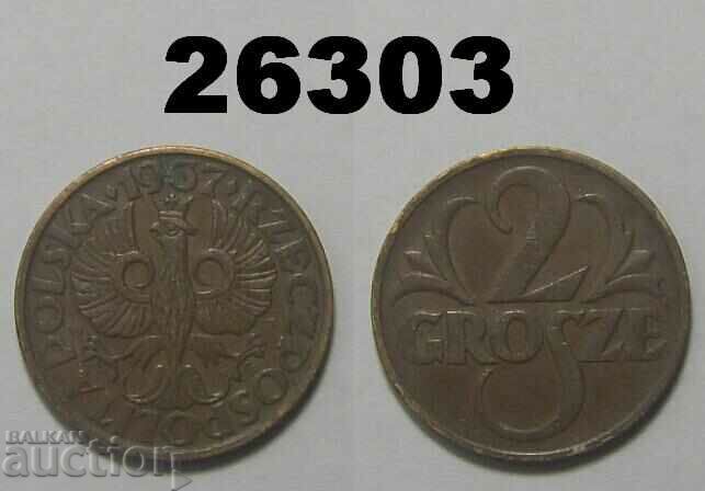 Полша 2 гроша 1937