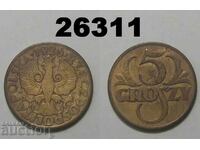 Πολωνία 5 groszy 1928