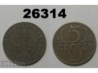 Πολωνία 5 groszy 1931