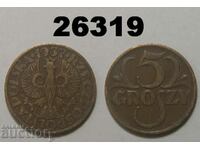 Полша 5 гроша 1937