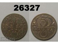 Poland 5 groszy 1938