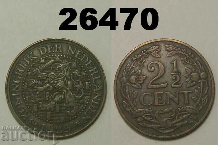 Netherlands 2 1/2 cent 1929