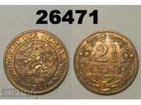 Холандия 2 1/2 цент 1941