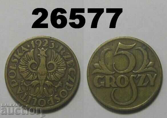 Polonia 5 groszy 1923