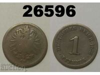 Германия 1 пфениг 1875 C/G?