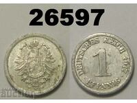 Γερμανία 1 Pfennig 1917 G