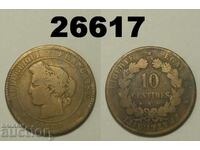 France 10 centimes 1872 K