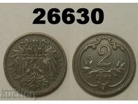 Austria 2 Heller 1907