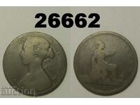 Marea Britanie 1 penny 1863
