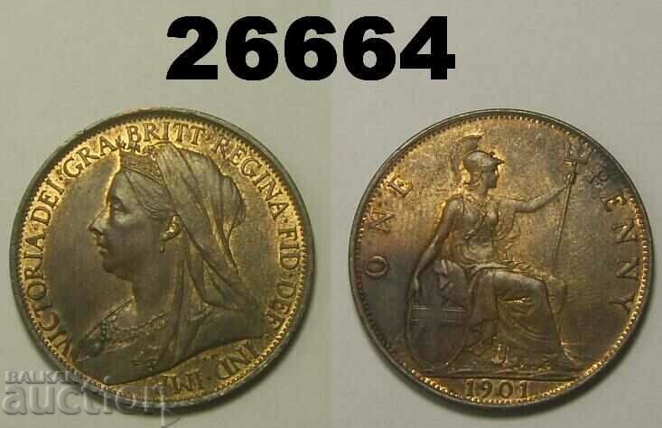 Marea Britanie 1 penny 1901
