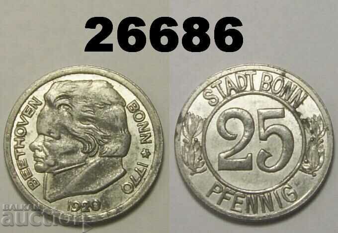 Bonn 25 pfennig 1920 Iron