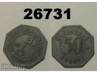 RR! Oehringen 50 pfennig 1917 ψευδάργυρος