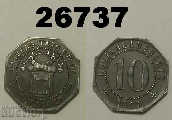 Tubingen 10 pfennig 1917 iron