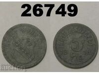 RR! Wurzach 5 pfennig 1918 цинк