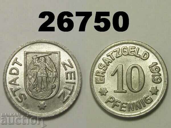 Zeitz 10 pfennig 1919 fier