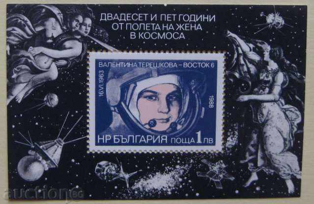 3704 - 25 de ani de la zborul unei femei în spațiu 1963-1988, bloc