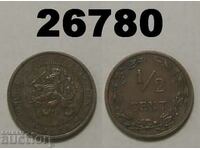 Холандия 1/2 цент 1906