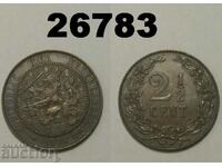 Холандия 2 1/2 цент 1905