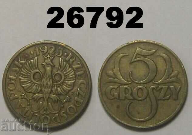 Πολωνία 5 groszy 1923
