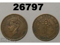 Цейлон 1 цент 1945