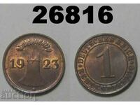 R! Γερμανία 1 Renten Pfennig 1923 F AUNC