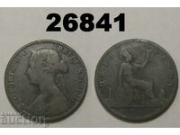 Marea Britanie 1/2 penny 1861
