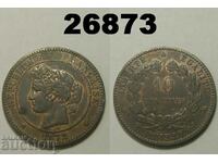 Franța 10 centimes 1872 A