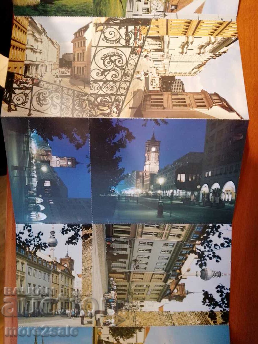 Auction CARD CARDS - 9 COUNT ROLL - Large and Small - BERLIN GERMANY Auction CARD CARDS - 9 COUNT ROLL - Large and Small - BERLIN GERMANY