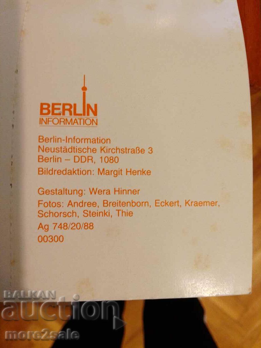 CARD CARDS - 9 COUNT ROLL - Large and Small - BERLIN GERMANY - 5 CARD CARDS - 9 COUNT ROLL - Large and Small - BERLIN GERMANY - 5