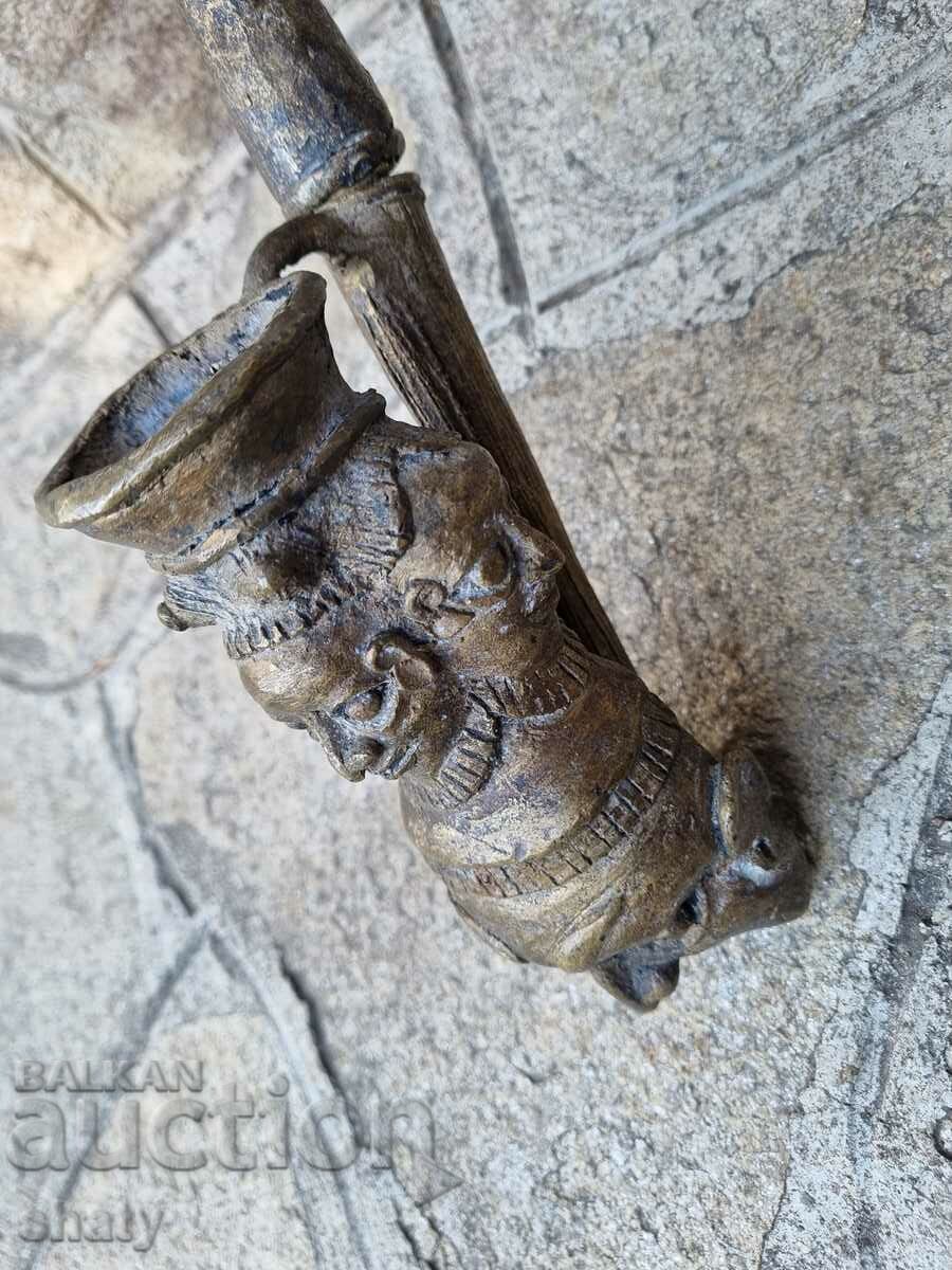 Auction Ritual bronze pipe Auction Ritual bronze pipe