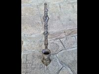 Ritual bronze pipe