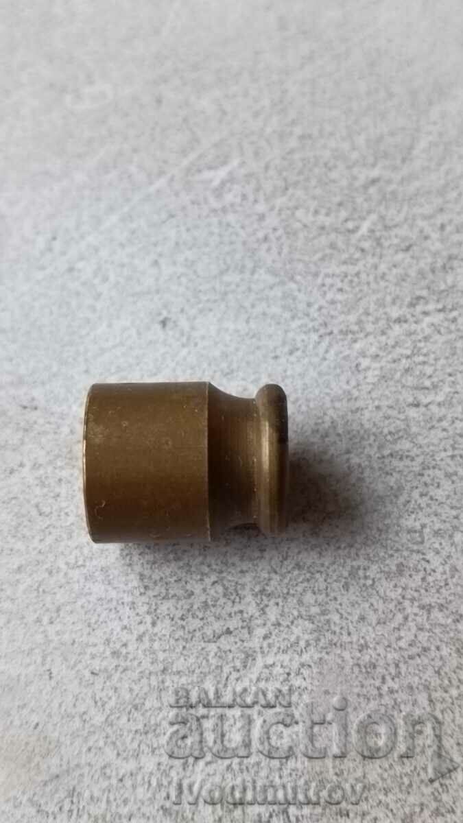 Auction  Brass scale 20 grams