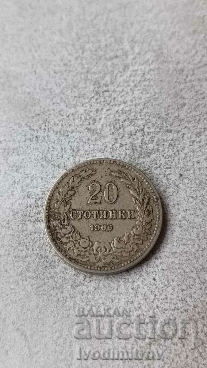 20 de cenți 1906