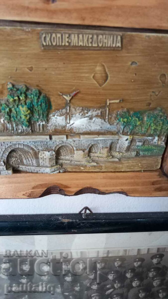WOODEN SOUVENIR MACEDONIAN CARVING with price 15.00 BGN | € 7.67 WOODEN SOUVENIR MACEDONIAN CARVING with price 15.00 BGN | € 7.67