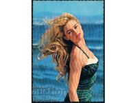 Carte poștală germană rară Brigitte Bardot