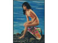 3D Japanese postcard erotic nude woman erotic