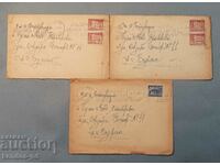 Old letters with interesting stamps.