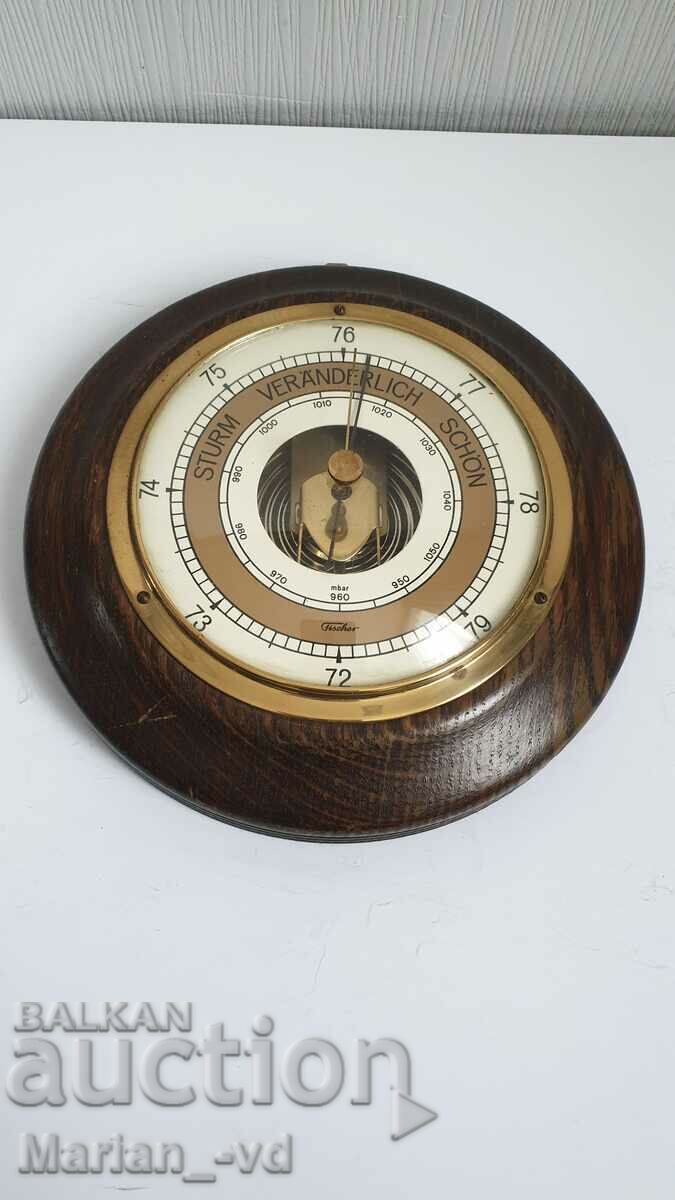 Old German Fischer barometer