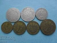 Lot of assorted coins West Africa