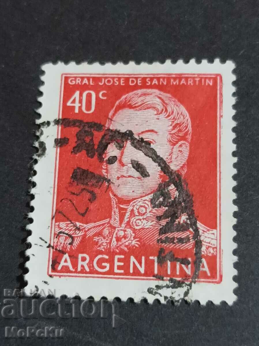 timbru poștal Argentina