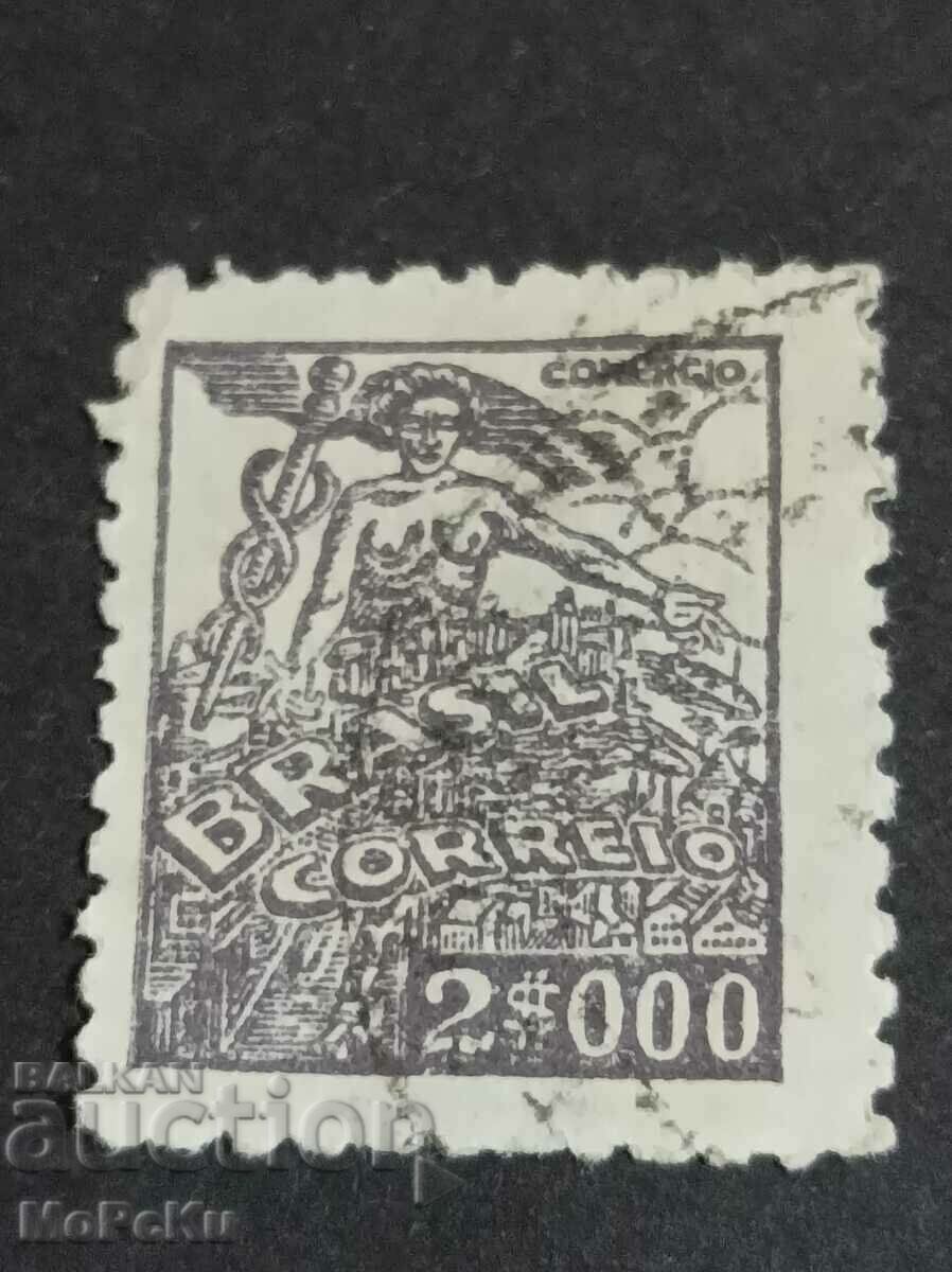Пощенска марка Бразилия