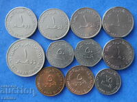 Lot of coins United Arab Emirates, UAE