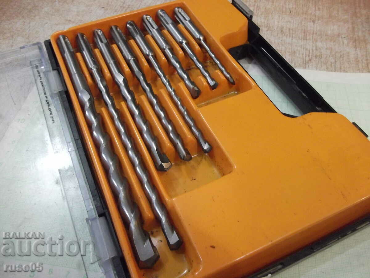 Drills 8 pcs. set "MISTER TOOL - SDS - Plus" new - 5