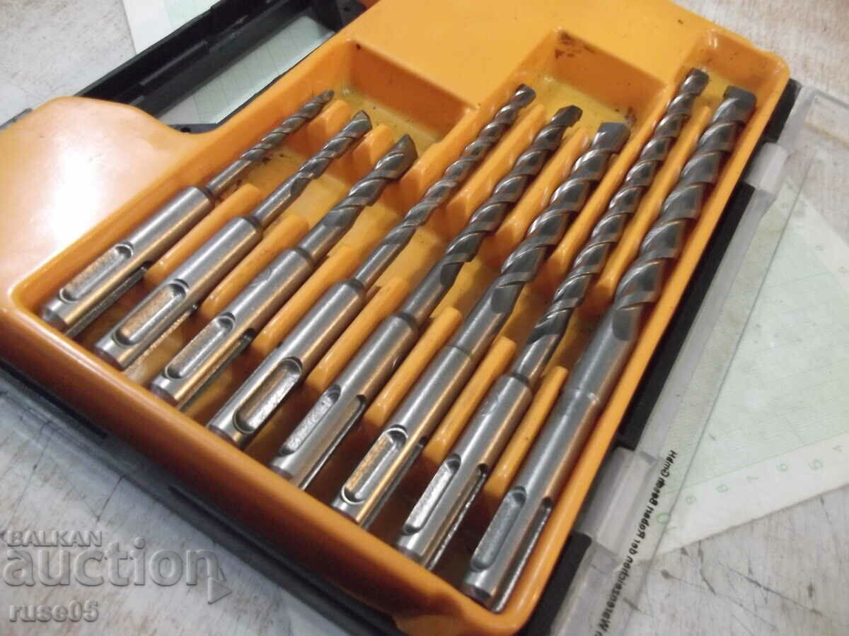 Drills 8 pcs. set "MISTER TOOL - SDS - Plus" new - 6