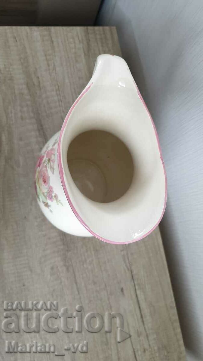 Delivery of Old English Crown Devon Porcelain Jug Delivery of Old English Crown Devon Porcelain Jug