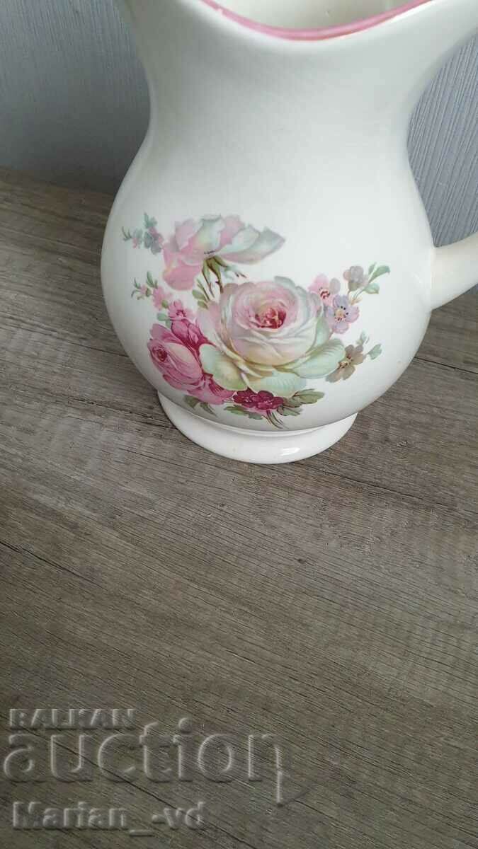 Old English Crown Devon Porcelain Jug - 6 Old English Crown Devon Porcelain Jug - 6