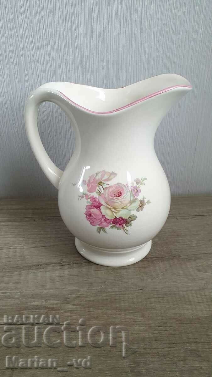 Old English Crown Devon Porcelain Jug - 7 Old English Crown Devon Porcelain Jug - 7